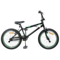 BMX Dviratis 20 Colių skirta vyresniems nei 9 metų Juoda