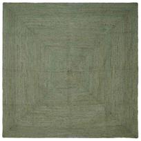 Zoninės kiliminės dangos Alyvuogių žalia 200 x 200 cm Džiutas