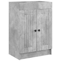 Vonios spintelė po kriaukle Betono pilka 78,5 x 37,5 x 81 cm