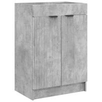 Vonios spintelė po kriaukle Betono pilka 78,5 x 37,5 x 81 cm