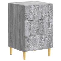 Naktinis staliukas Pilka Sonoma 43 x 39,5 x 66,5 cm
