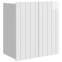 Prie sienos montuojama spinta Itin blizgi balta 59 x 31 x 64 cm