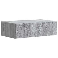 Sieninis šoninis staliukas Pilka Sonoma 87,5 x 34,5 x 17 cm