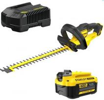 Gyvatvorių žirklės Stanley 18 V akumuliatorinės 65 cm, 1 x 4,0 Ah akumuliatorius, įkroviklis SFMCHT855M1-QW