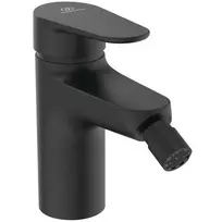 Bidė maišytuvas Ideal Standard ALU+, su Click-Clack vožtuvu, 140 mm, matinė juoda, BE132XG
