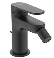 Bidė maišytuvas Ideal Standard Cerafine Nuovo, su vožtuvu, matinė juoda, BD775XG