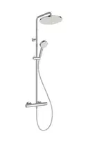 Dušo komplektas Ideal Standard Ceratherm T25N, su termostatu, 26 cm, chromas, A8520AA