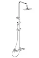 Dušo komplektas Ideal Standard CeraTherm, su termostatu, chromas, 30x20 cm, 3 režimai, A7701AA