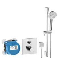 Dušo komplektas Ideal Standard CeraTherm, su termostatu, chromas, A7599AA