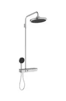 Dušo sistema Ideal Standard Ceratherm Solos, su termostatu, 33 cm, 3 režimai, chromas, A7883AA