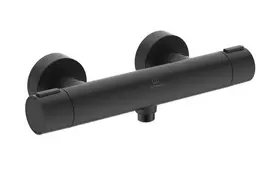 Dušo maišytuvas Ideal Standard ALU+, su termostatu, matinė juoda, BD582XG