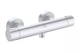 Dušo maišytuvas Ideal Standard ALU+, su termostatu, sidabrinis, BD582SI