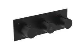 Dušo maišytuvas Ideal Standard Ceratherm C100, su termostatu, matinė juoda, A7664XG