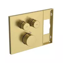 Ideal Standard Ceratherm Navigo Solos dušo maišytuvas, įmontuojamas su 2 funkcijomis, matinio aukso, A7894A2