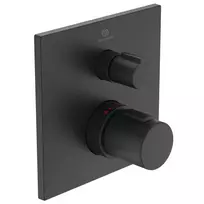 Dušo maišytuvas Ideal Standard CeraTherm, su termostatu, matinė juoda, A6956XG