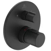 Dušo maišytuvas Ideal Standard CeraTherm, su termostatu, 2 išėjimais, juodas, A5815XG