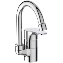 Vonios kambario praustuvo maišytuvas Ideal Standard Cerabase, su Click-Clack vožtuvu, 162x225x85 mm, chromas, BC835AA
