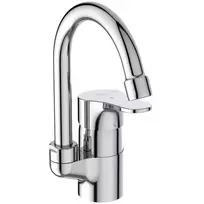 Vonios kriauklės maišytuvas Ideal Standard Cerabase, su Click-Clack vožtuvu, 162x225x85 mm, chromas, BC837AA