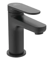 Ideal Standard BD964XG vonios kriauklės maišytuvas su ClickClack vožtuvu, 125 mm, heliu juodas