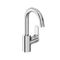 Ideal Standard CeraFlex vonios kriauklės maišytuvas, su sukamu antgaliu, su vožtuvu, chromas, B1716AA