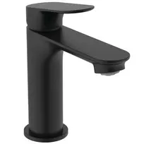 Ideal Standard BE009XG vonios kriauklės maišytuvas su ClickClack vožtuvu, BlueStart, 154 mm, matinė juoda