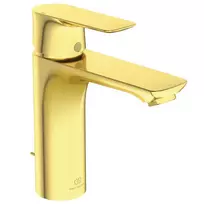 Vonios kriauklės maišytuvas Ideal Standard Connect Air, su vožtuvu, 176 mm, 125 mm, matinė auksinė, A7053A2