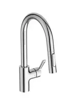 Virtuvinis maišytuvas Ideal Standard Ceralife, su ištraukiamu antgaliu, chromas, BE242AA