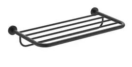 Ideal Standard IOM vonios lentyna su rankšluosčių laikikliu, matinė juoda, A9106XG