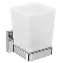 Šepetėlio laikiklis Ideal Standard IOM Square, matinio stiklo/chromo, E2204AA