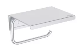 Tualetinio popieriaus laikiklis Ideal Standard ALU+, su lentynėle, sidabras, BD592SI