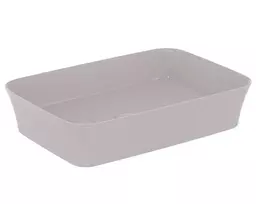 Ideal Standard Ipalyss vonios praustuvas, montuojamas ant paviršiaus 55x38 cm, betono spalvos, E2076V9