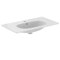 Ideal Standard Tesi vonios praustuvas, ant stalviršio 83x45 cm, su perpildymu, balta, T350901