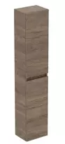 Aukštas spintelė Ideal Standard Eurovit+, 150x30x24 cm, 2 durys, su Soft Close, riešutas, R0268Y9