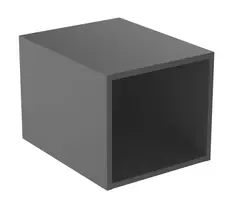 Ideal Standard E3402Y2 vonios spintelė, atvira, matinė antracito spalva, 40x51x36 cm