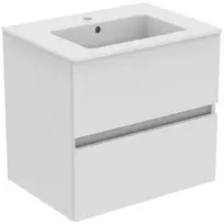 Ideal Standard Eurovit vonios spintelė (be praustuvo) 55x60x44 cm, 2 stalčiai, blizgi balta, R0572WG