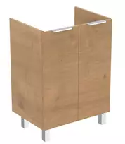 Vonios spintelė Ideal Standard Eurovit+, (be praustuvo) 84x60x44 cm, 2 durys, kairė/ dešinė pakaba, ąžuolas, R0258Y8