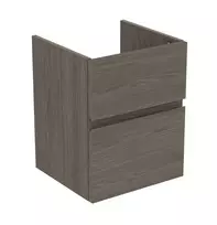 Ideal Standard E3405UR vonios spintelė (be kriauklės) 43x40x54 cm, 2 stalčiai, Tamsus ąžuolas
