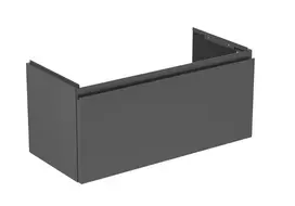 Vonios spintelė Ideal Standard Finesse, (be kriauklės) 80x38x37 cm, 1 stalčius, matinė antracito spalva, E3377Y2