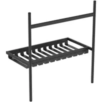 Ideal Standard E2654XG vonios kriauklės konsolė, metalinė, šilkinė juoda