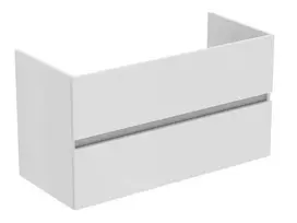 Vonios spintelė Ideal Standard Eurovit+, 55x100x44 cm, 2 stalčiai, blizgi balta, R0265WG