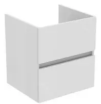 Vonios spintelė Ideal Standard Eurovit+, 55x50x44 cm, 2 stalčiai, blizgi balta, R0256WG