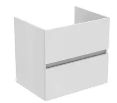 Ideal Standard Eurovit+ vonios spintelė, 55x60x44 cm, 2 stalčiai, blizgi balta, R0259WG