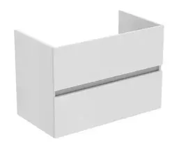 Ideal Standard Eurovit+ vonios spintelė, 55x80x44 cm, 2 stalčiai, blizgi balta, R0263WG