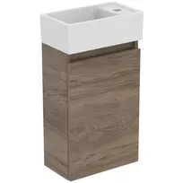 Vonios spintelė Ideal Standard Eurovit+, 55x35x20 cm, su kriaukle, 1 durys, riešutas, R0569Y9