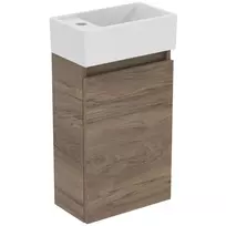 Vonios spintelė Ideal Standard Eurovit+, 55x35x20 cm, su kriaukle, 1 durys, riešutas, R0570Y9