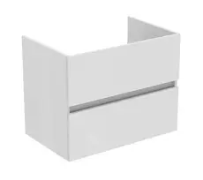 Ideal Standard vonios spintelė Eurovit+, 2 (be kriauklės) stalčiai, balta, R0261WG