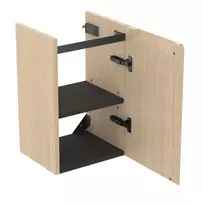 Vonios spintelė Ideal Standard Finesse, 35x31x55 cm, (be kriauklės) su 1 durelėmis, baltas ąžuolas, E3403US