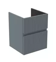 Ideal Standard E3405UQ vonios spintelė, 43x40x54 cm, (be kriauklės) 2 stalčiai, Ribbed Matt ashblue