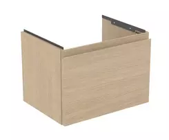 Ideal Standard E3375US vonios spintelė, 50x38x37 cm, (be kriauklės) 1 stalčius, baltas ąžuolas