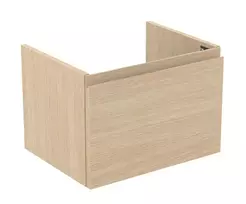 Vonios spintelė Ideal Standard Finesse, 53x41x37 cm, (be kriauklės) 1 stalčius, baltas ąžuolas, E3408US